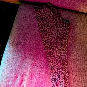 Leopard print pants